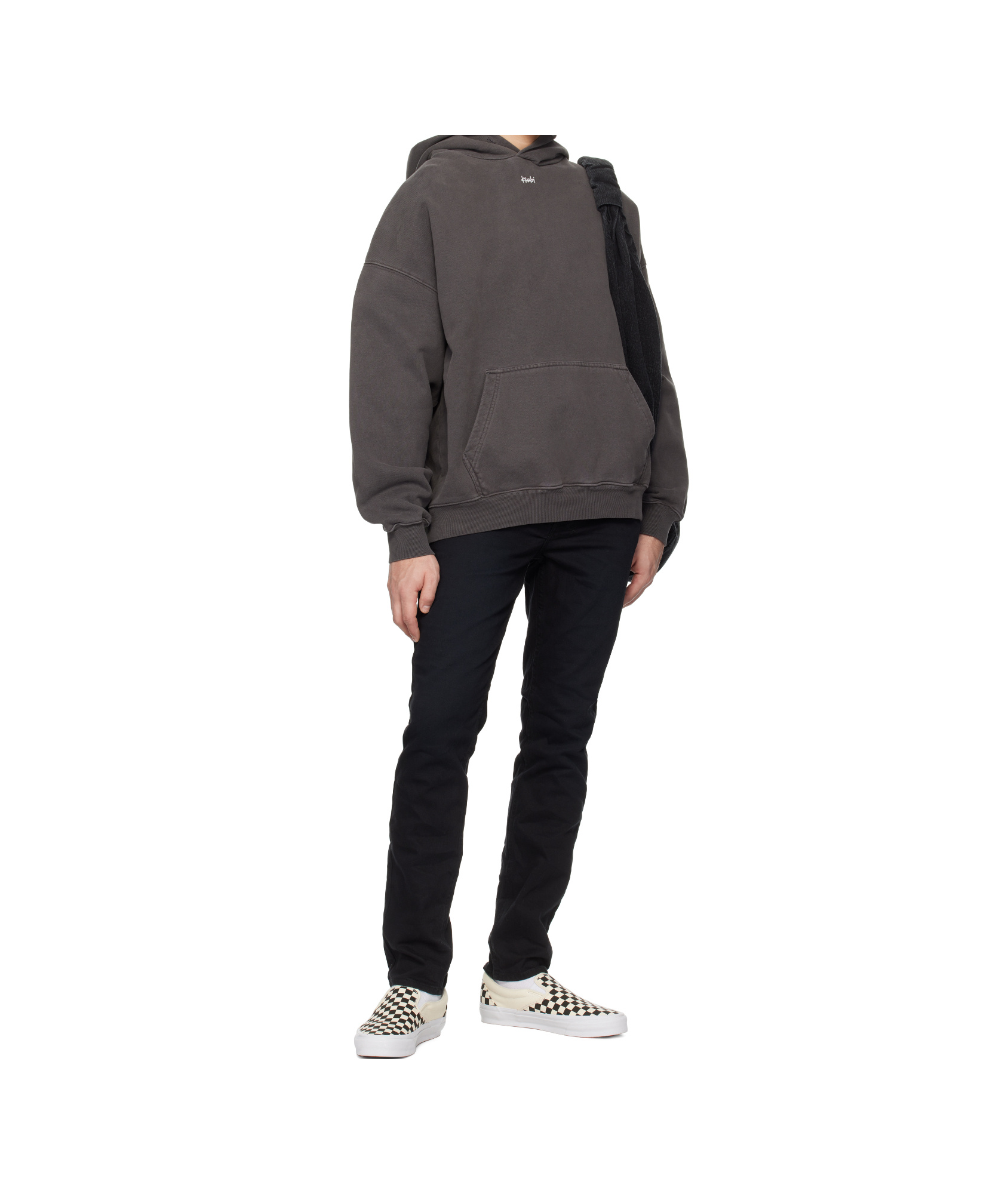 Shop Ksubi Jeans With Belt Loops In Black