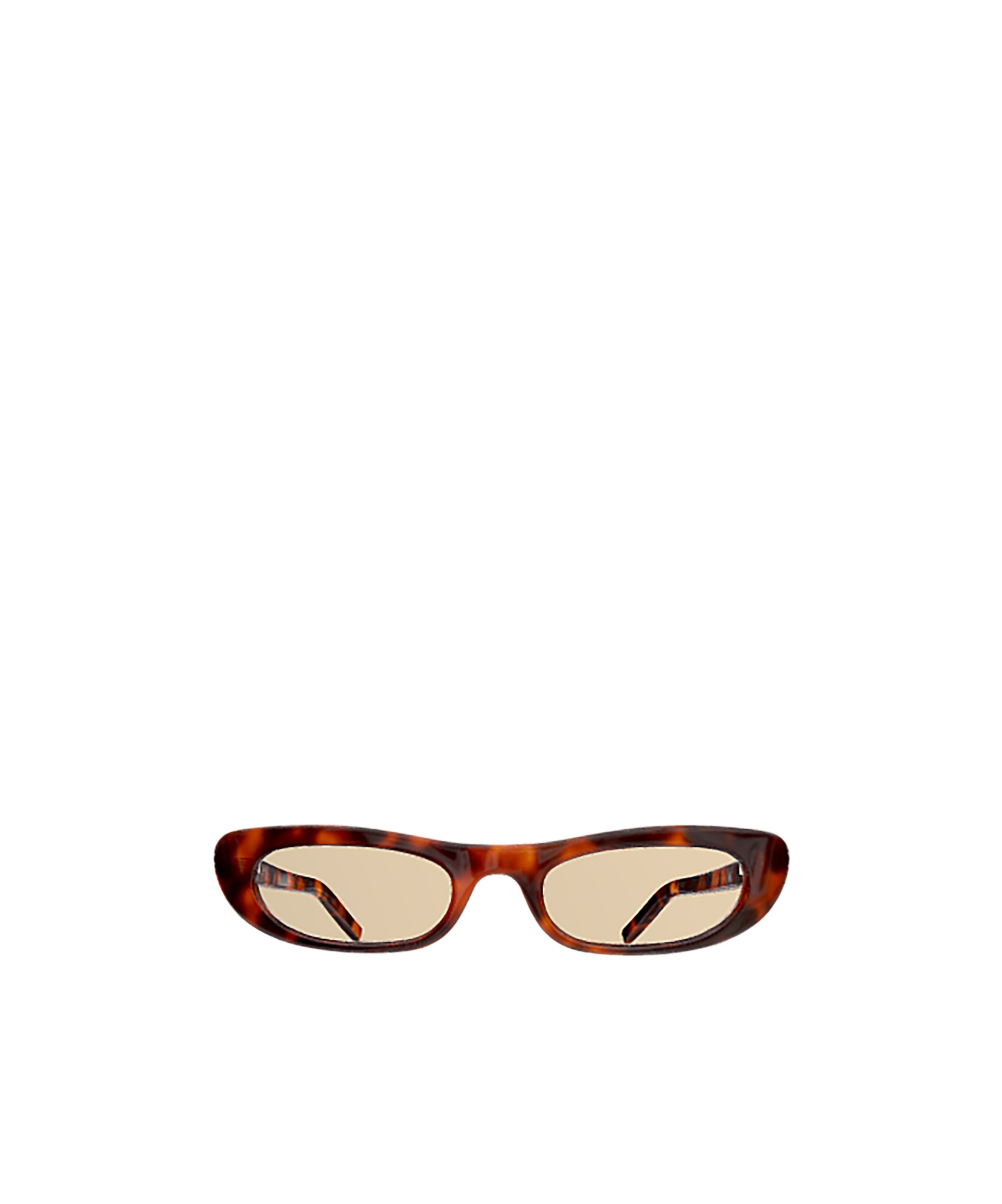 Saint Laurent Eyewear Shade Cat-eye Frame Sunglasses In Brown