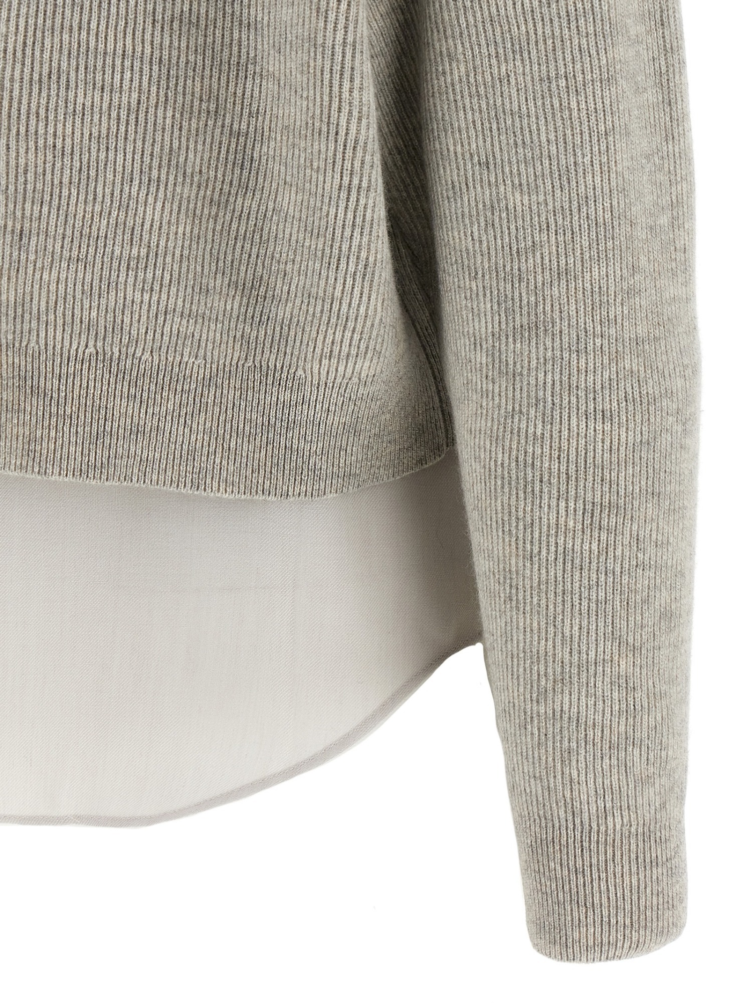 Brunello Cucinelli Women Blouse Sweater In Gray