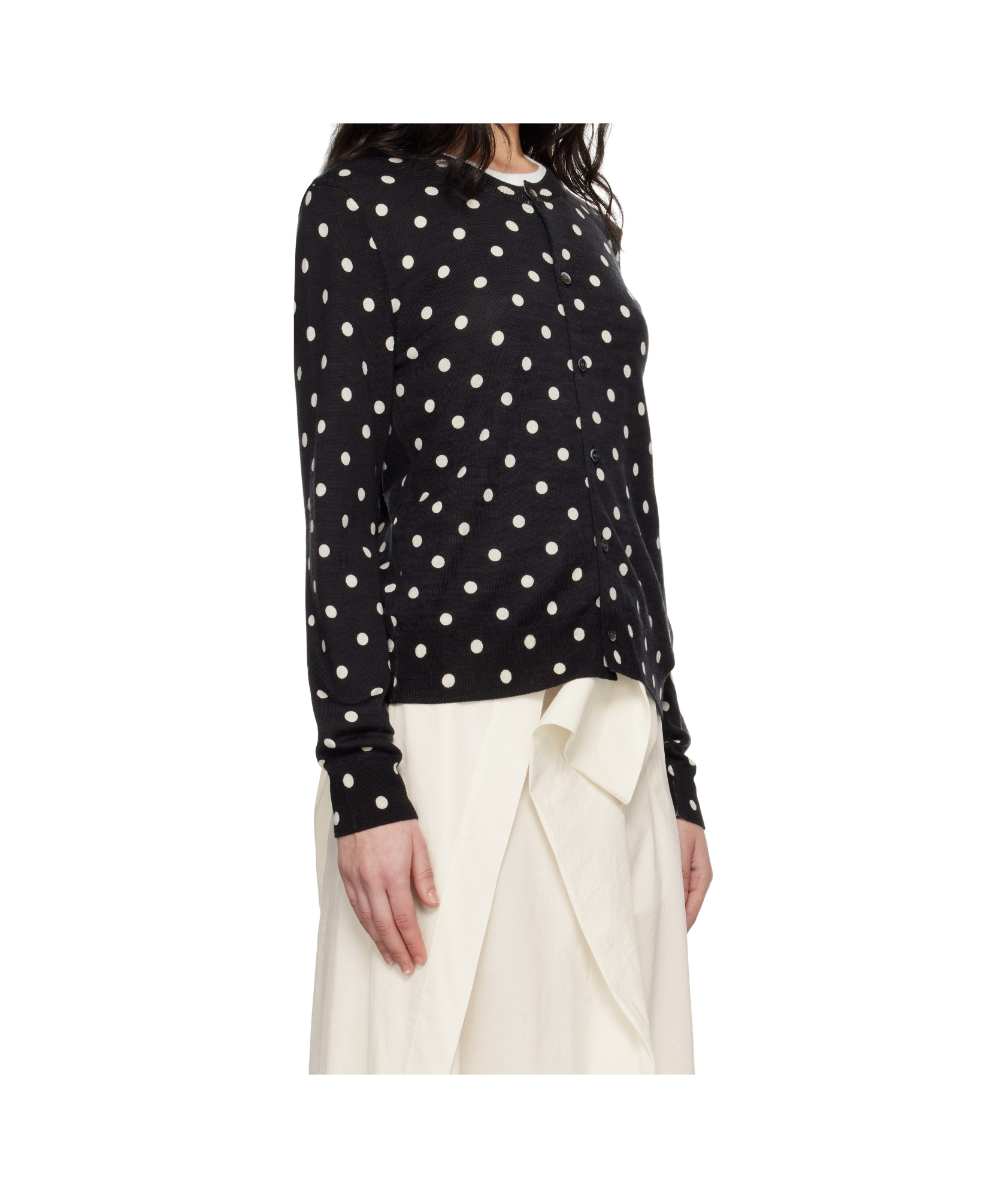COMME DES GARÇONS LONG-SLEEVED CARDIGAN 