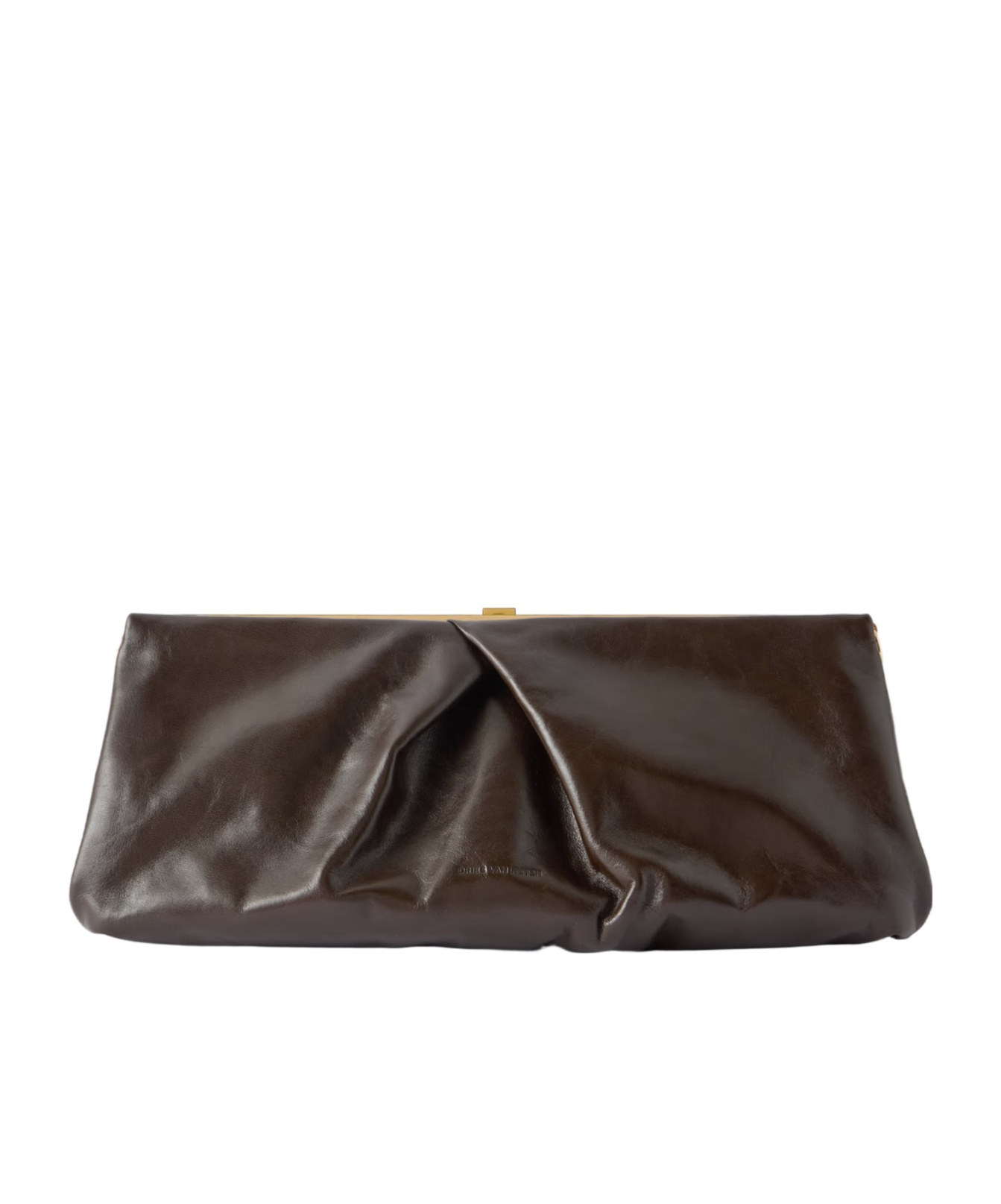 Dries Van Noten Logo Shoulder Bag In Black