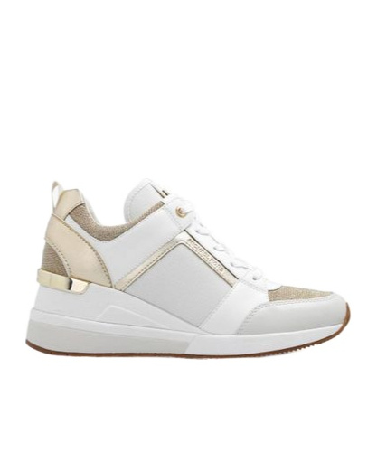 Michael Michael Kors Logo Patch Wedge-heel Sneakers