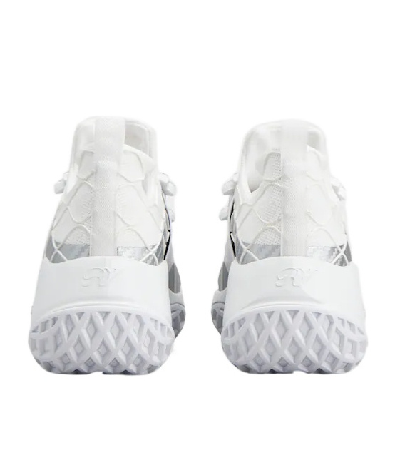 Roger Vivier Viv Run Strass Technical In White