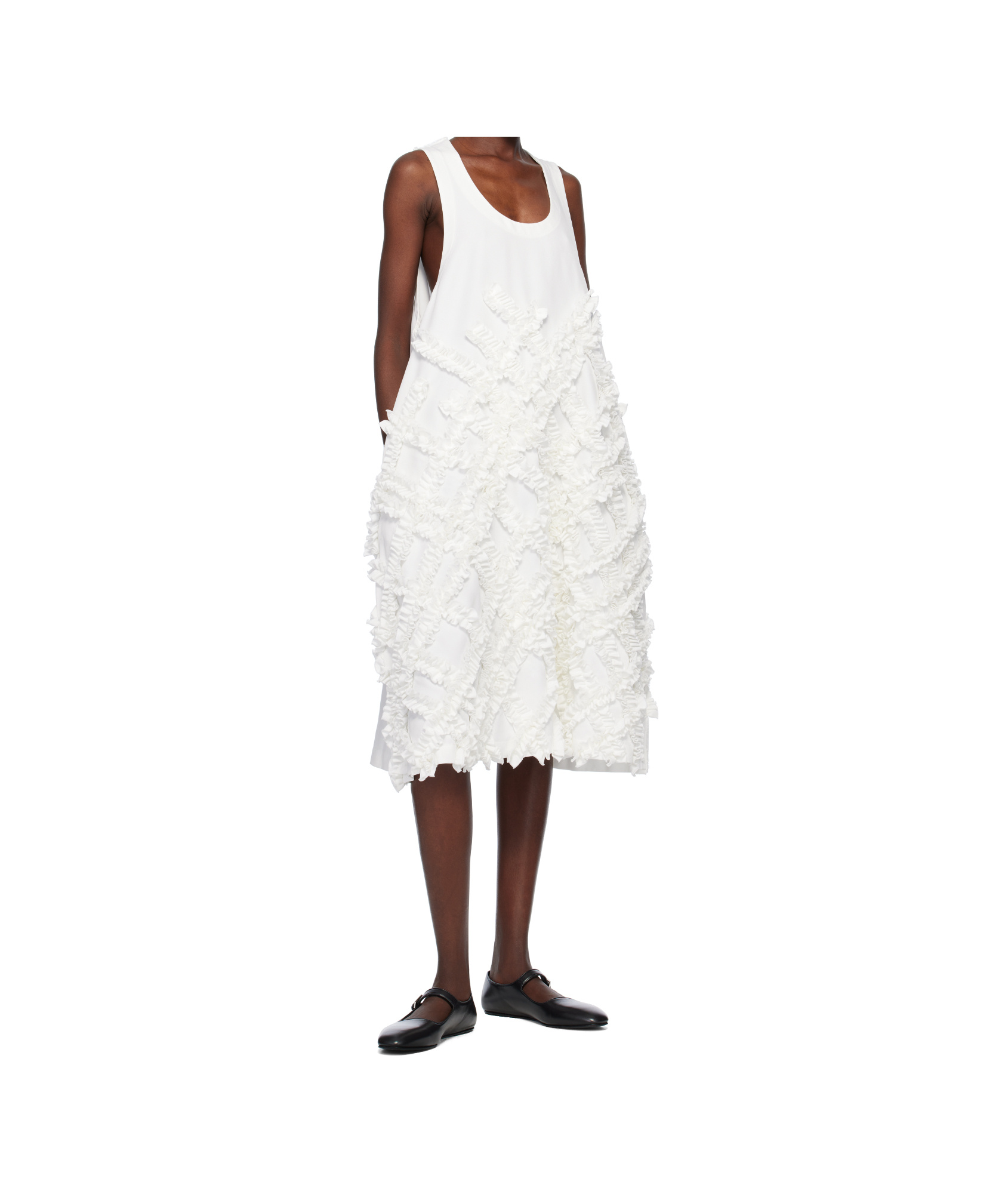 COMME DES GARÇONS ROUND NECK DRESS 