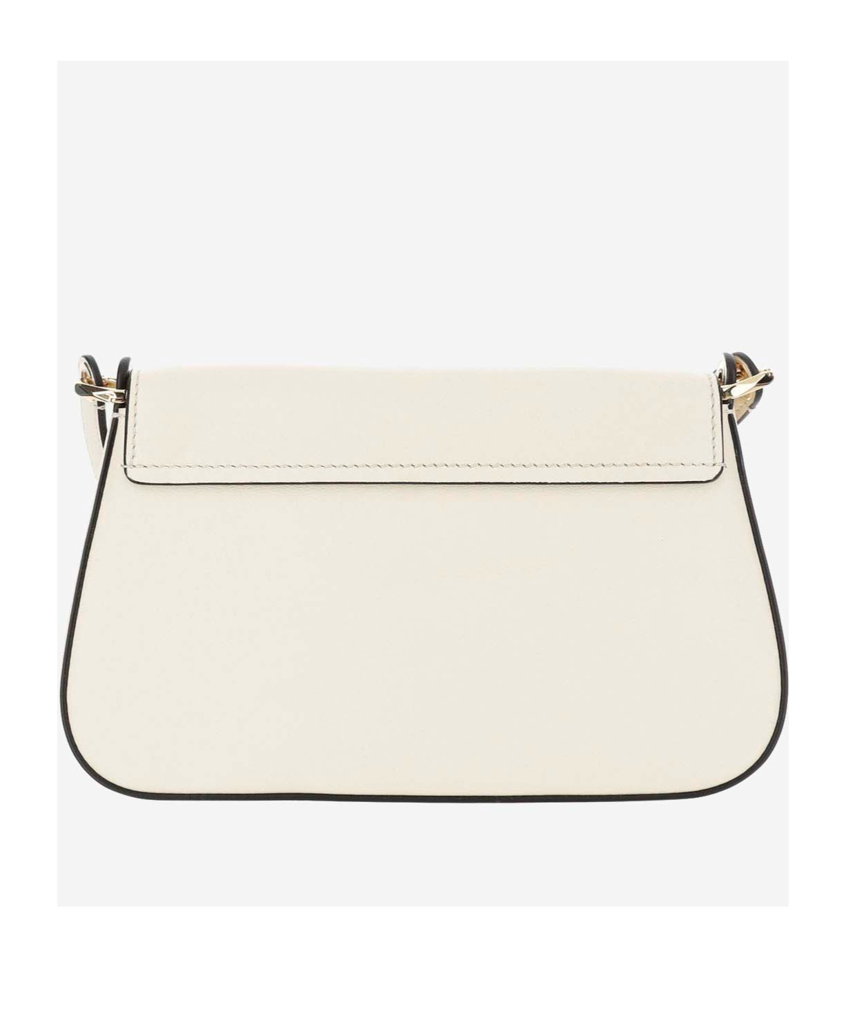 Valentino Flip Shoulder Bag In White
