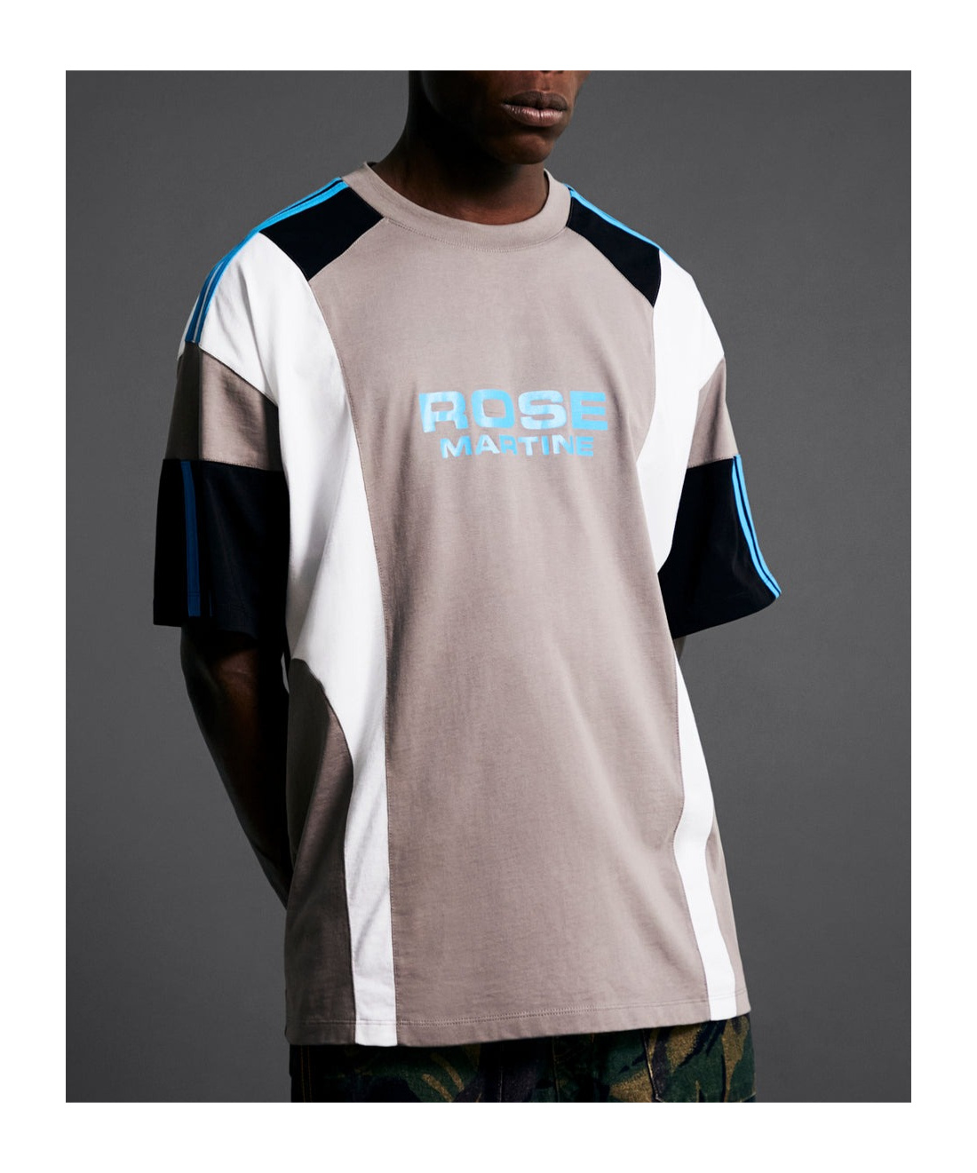 Martine Rose Short-sleeved T-shirt In Gray
