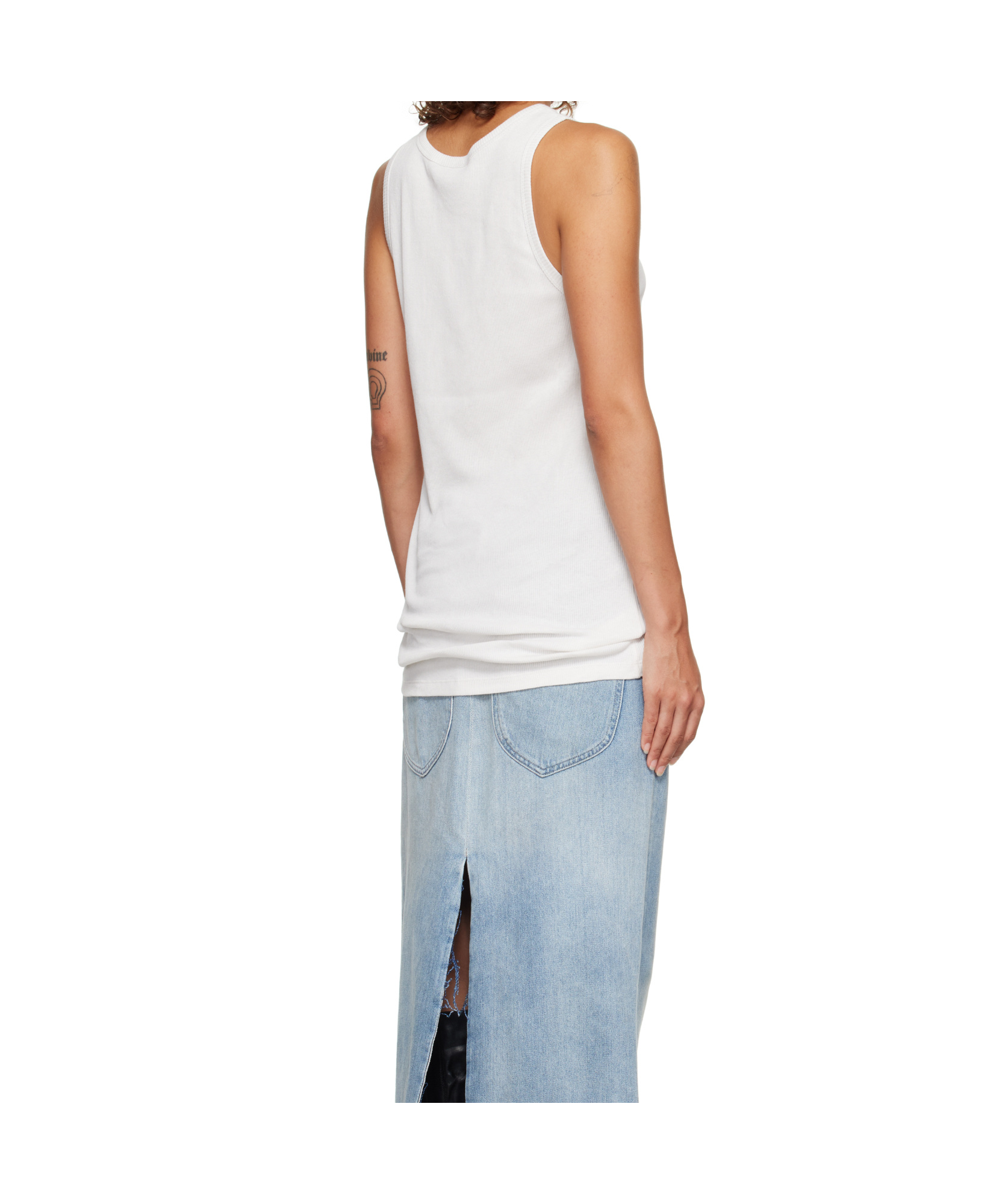 Ann Demeulemeester Sleeveless Vest In White