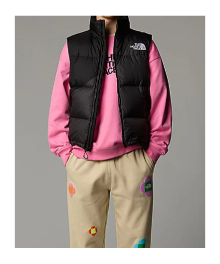 The North Face 1996 Retro Nuptse Down Vest In Black