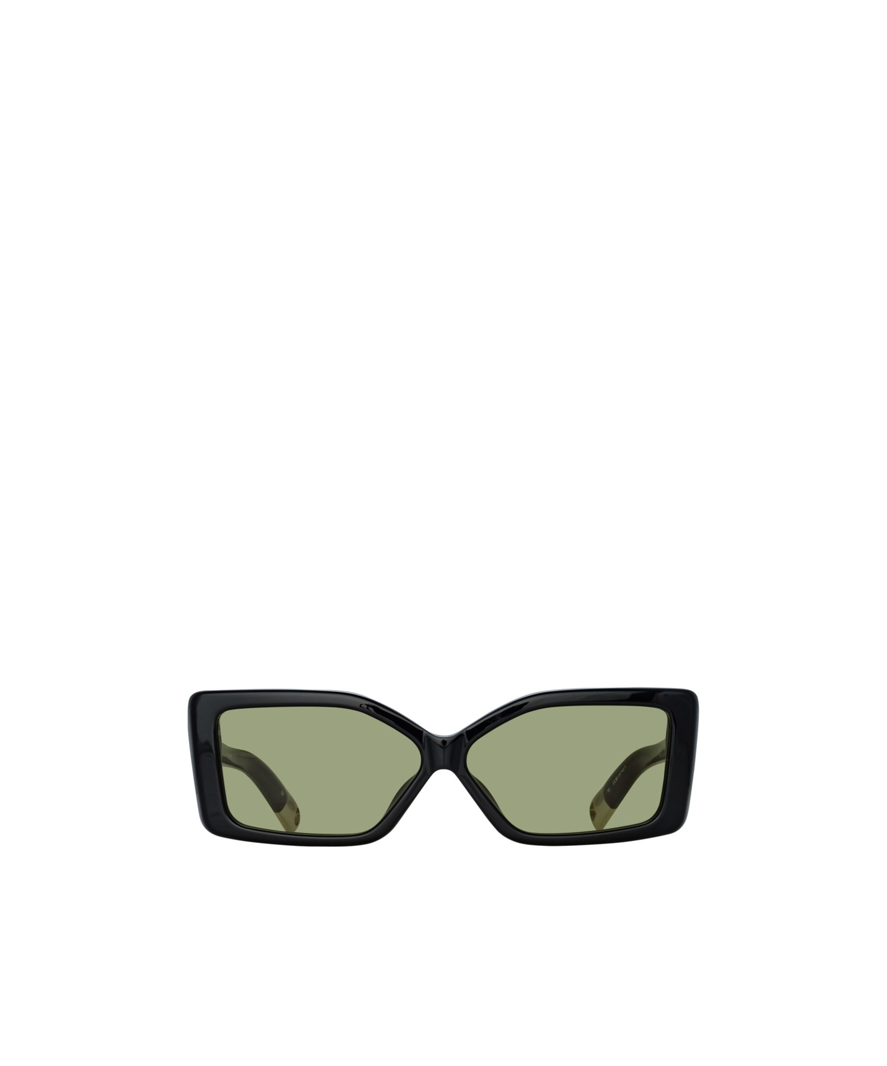Jacquemus Logo Sunglasses In Green
