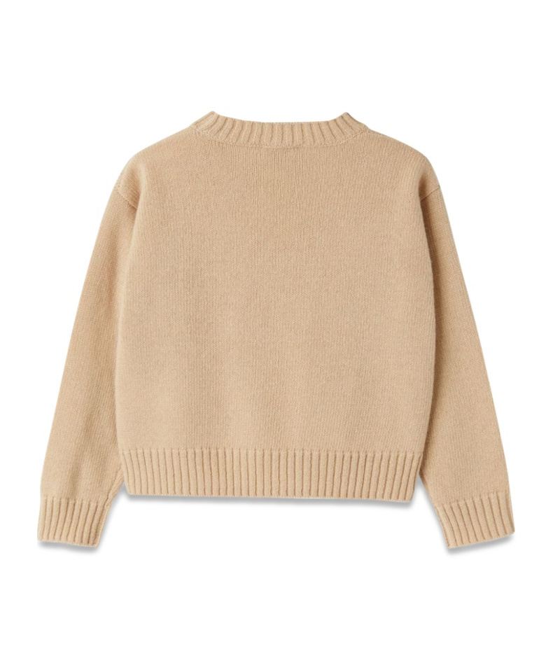 IL GUFO INTARSIA-KNIT JUMPER