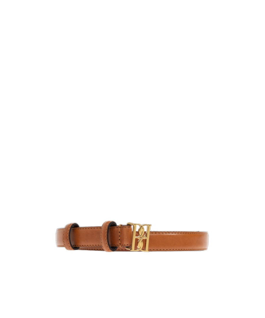 By Malene Birger Logo-buckle Leather Belt