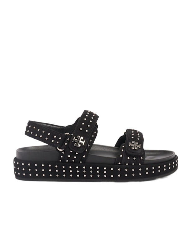 Tory Burch Kira Studded Suede Sports Sandals