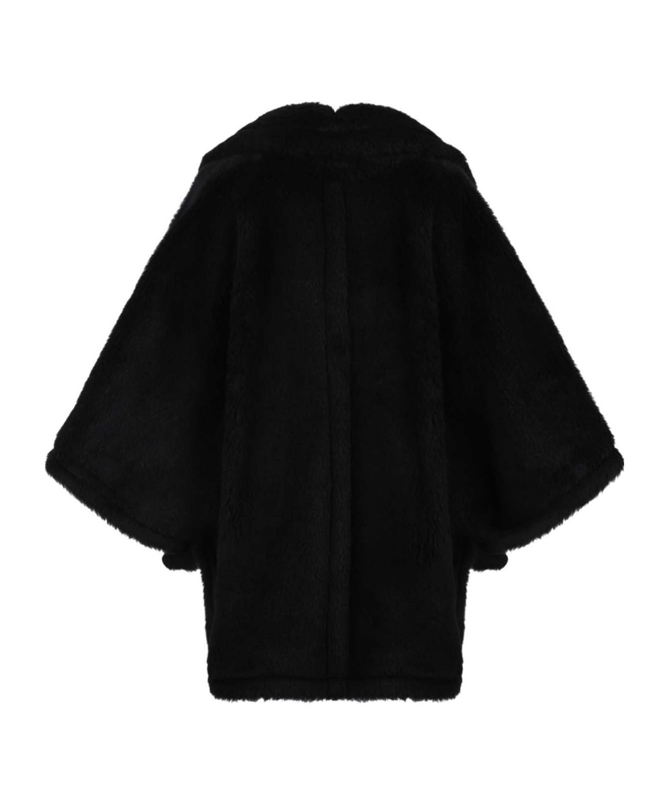 Max Mara Women's Vegan Fur Jacket George In Black