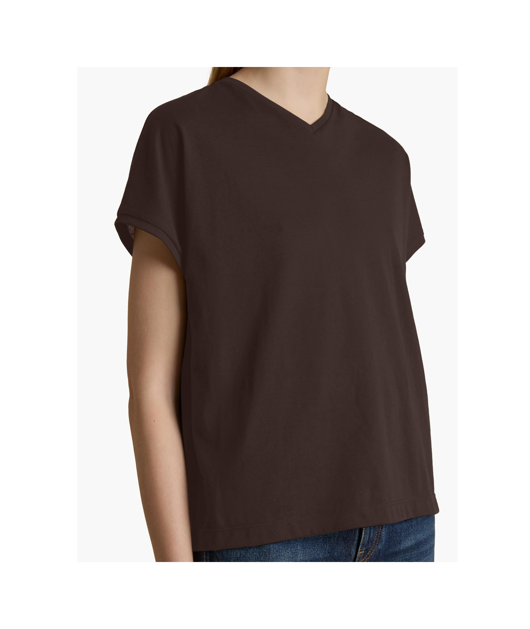Khaite Devra Cotton-blend Jersey T-shirt In Black