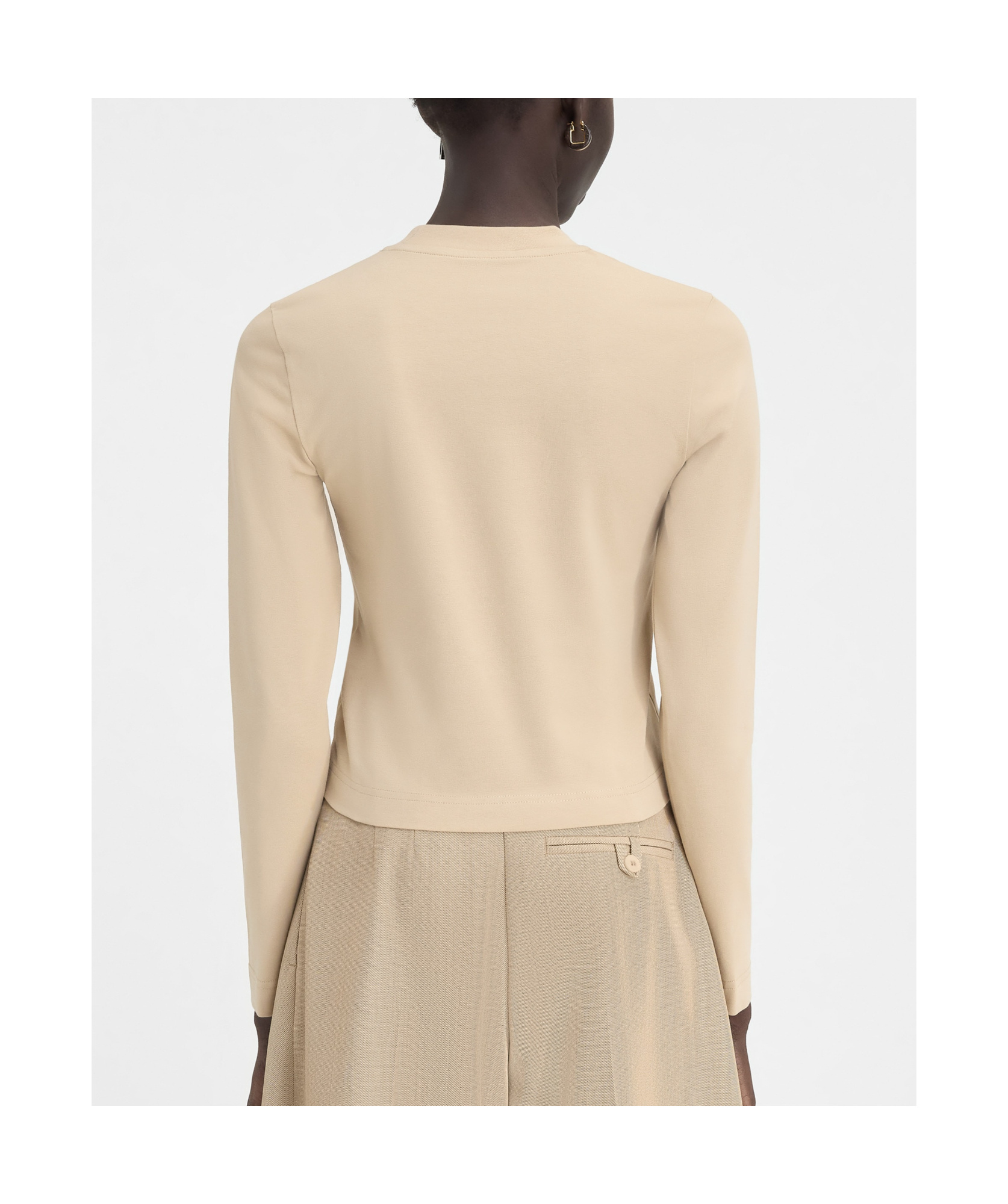 Jacquemus Le Gros Grain T-shirt In Neutral