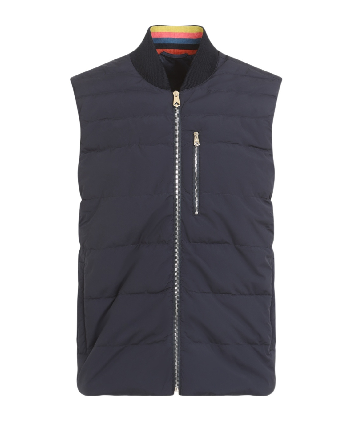 Shop Paul Smith Padded Gilet In Black