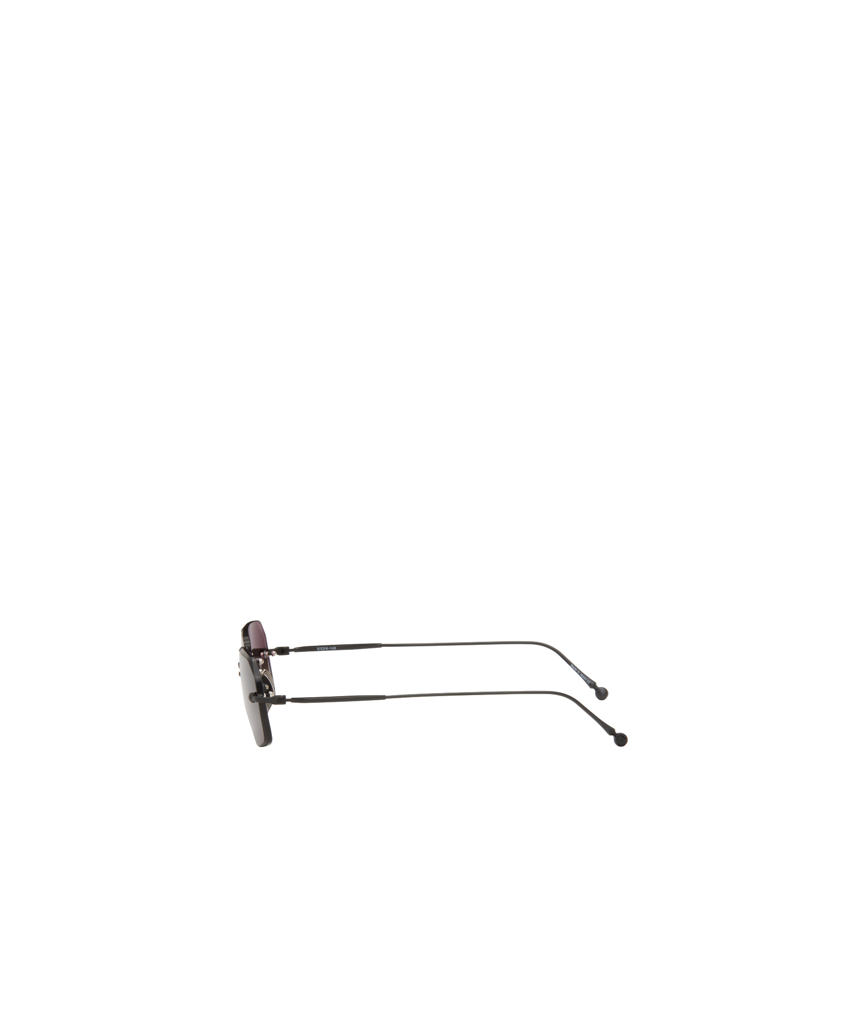 Matsuda Black M5004 Sunglasses In Gray