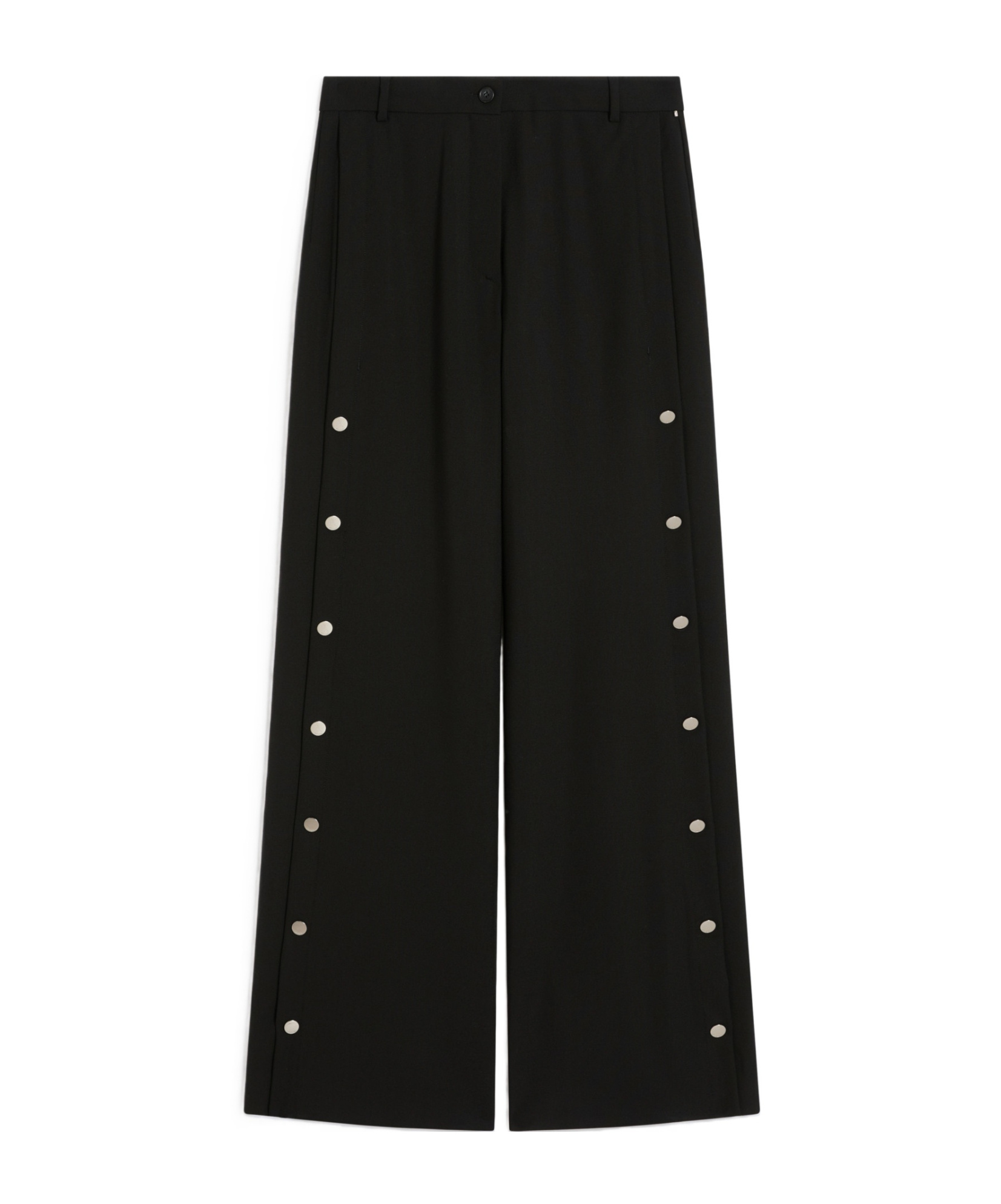 Sportmax Edere Straight Leg Pants In Black