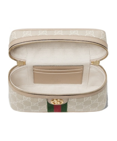 Gucci Ophidia Series Super Mini Shoulder Backpack In Nude