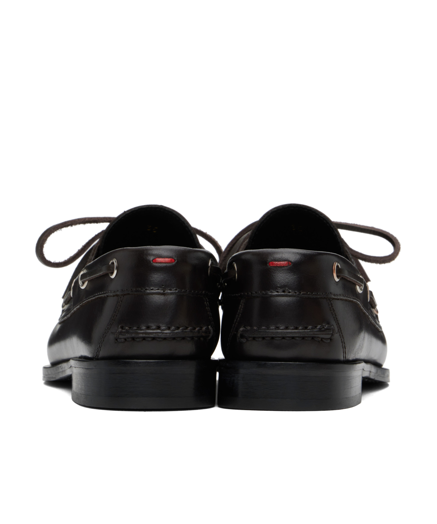 Aeyde Pleated Loafers In Black