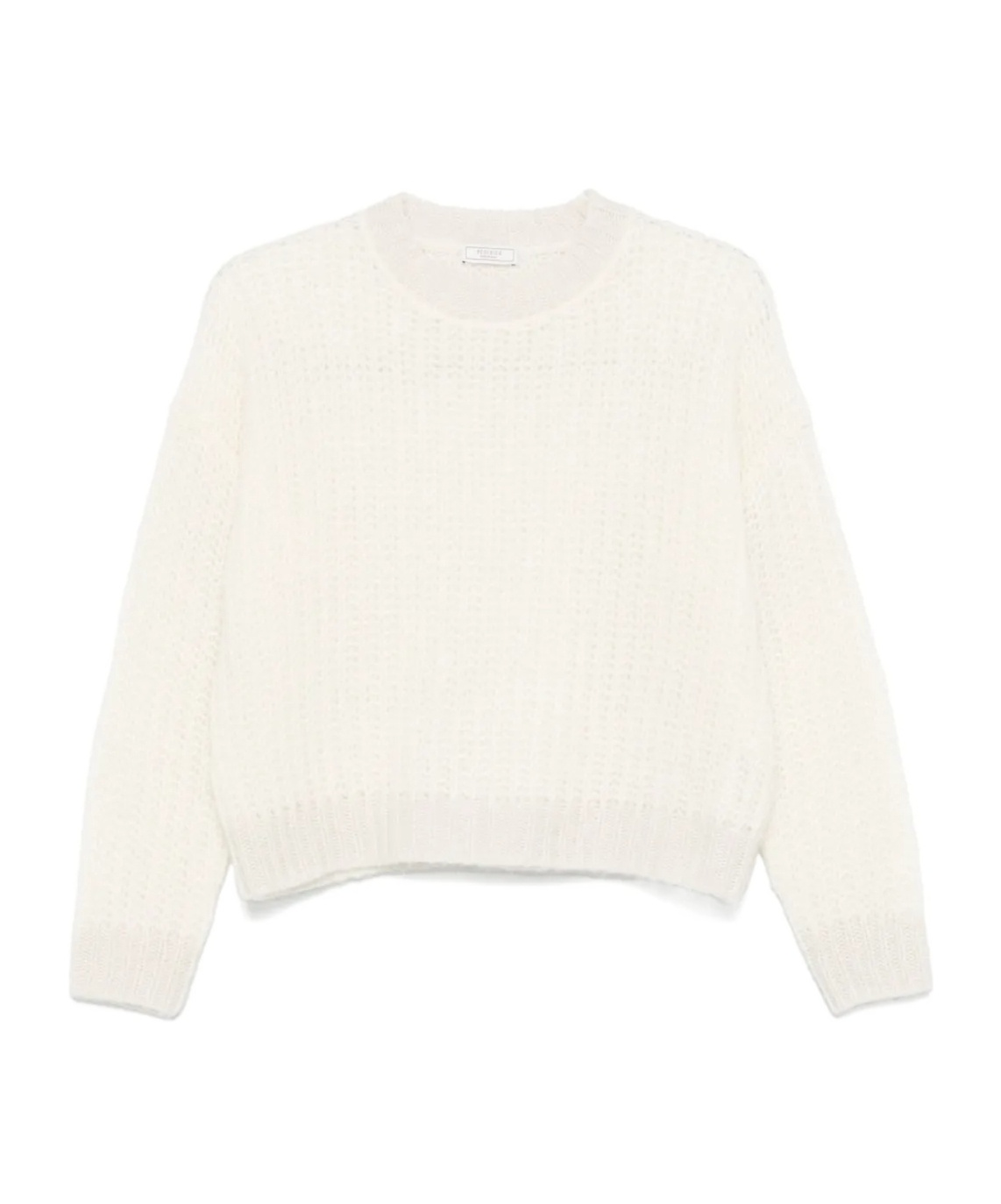 Peserico Virgin-wool Sweater In White