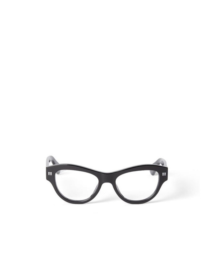 Off-white Full-frame Flat Mirror In Black