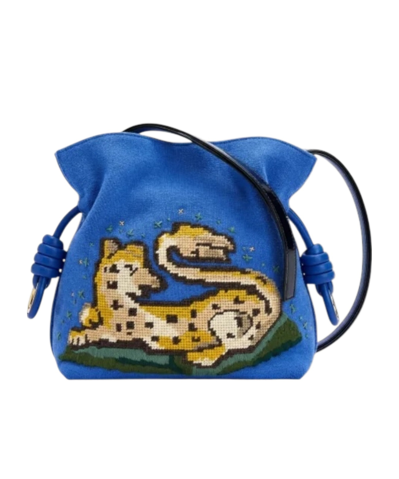 Loewe Drawstring Shoulder Bag In Blue