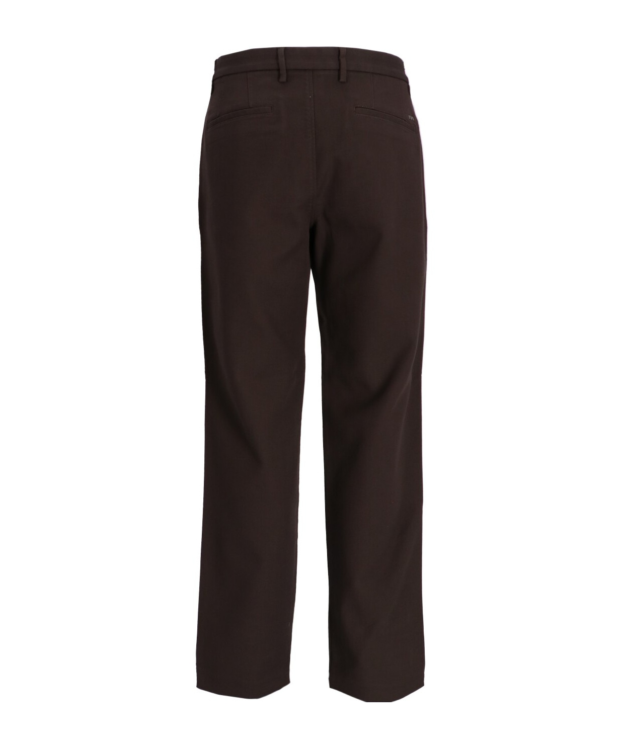 Emporio Armani Belt-loop Casual Pants In Black