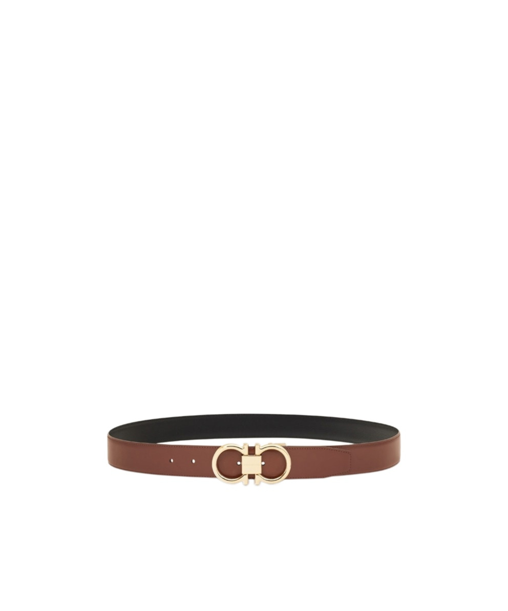 Ferragamo Reversible And Adjustable Gancini Belt