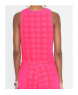 Tory Burch Sleeveless Textured Tank Top