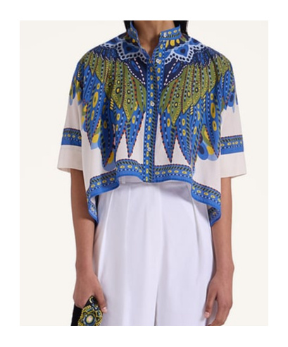 Shop La Doublej Mini Foulard Shirt