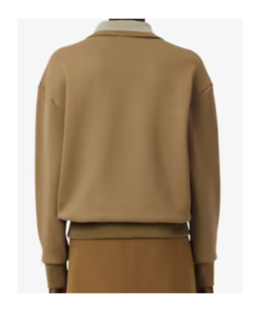 Lacoste Runway Polo Shirt Collar Badge Accent Sweatshirt In Green