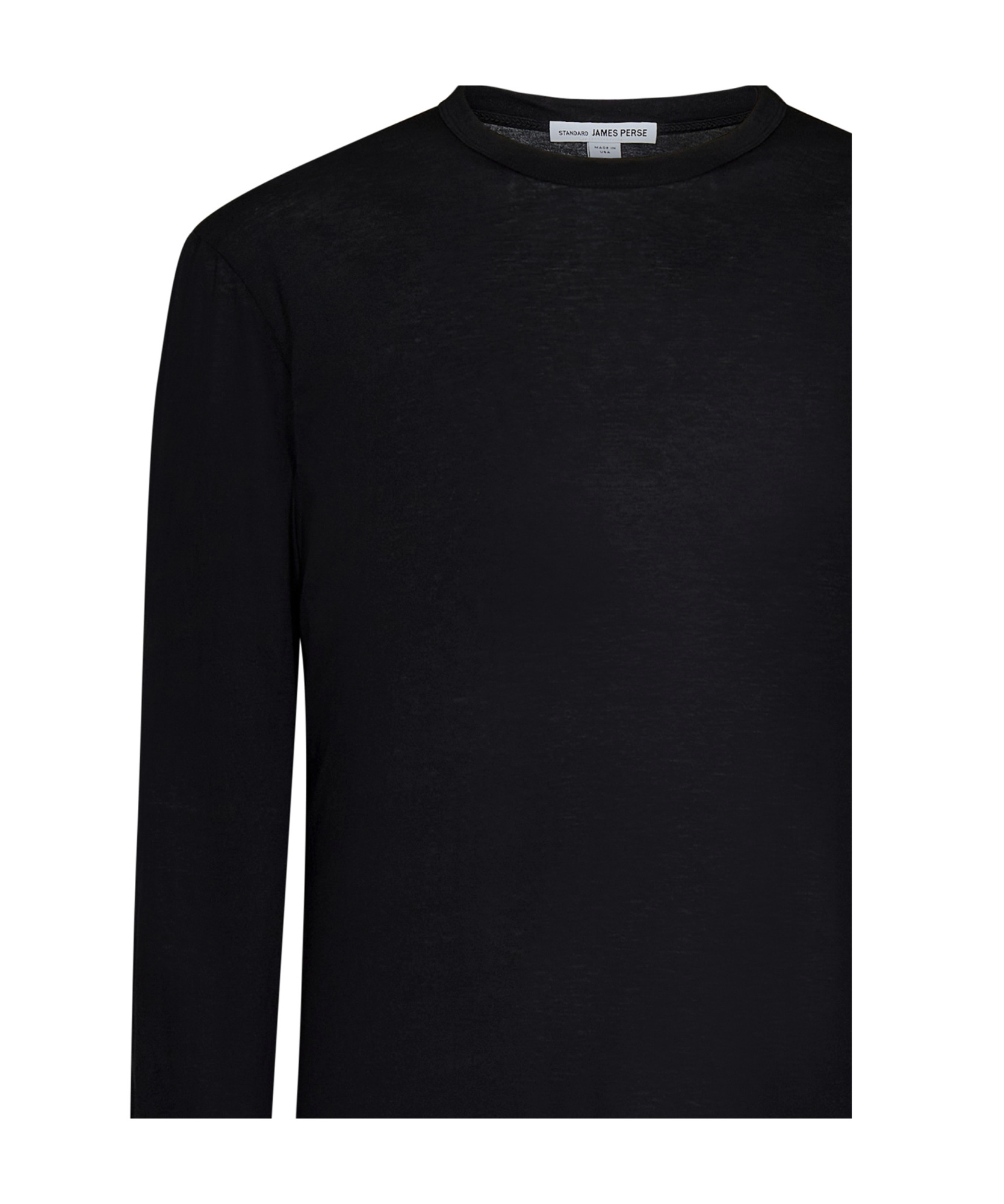 JAMES PERSE JAMES PERSE SHIRTTAIL HEM CREWNECK T-SHIRT 