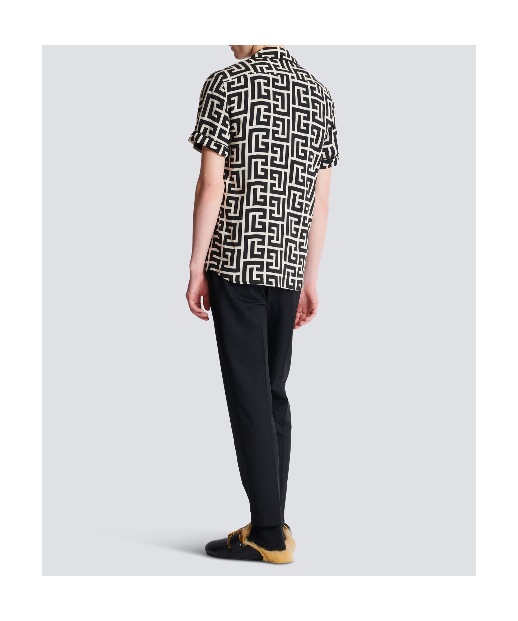 Balmain Shirts In Black