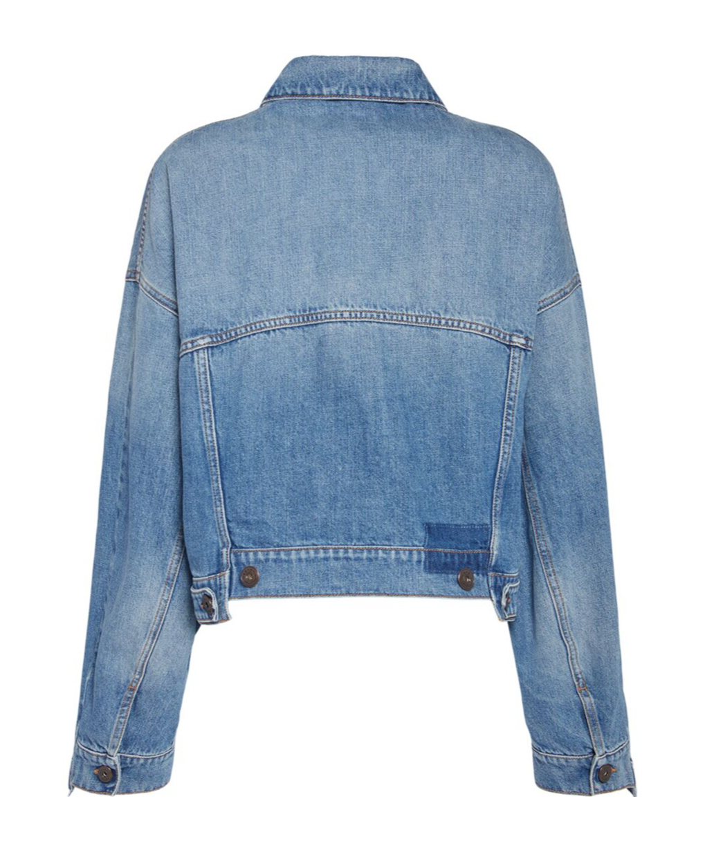WEEKEND MAX MARA LONG-SLEEVED DENIM JACKET