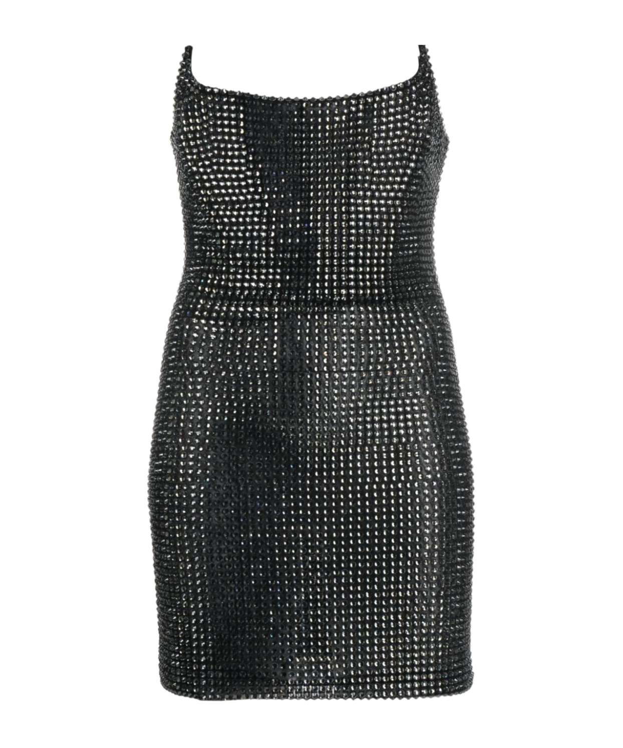 Giuseppe Di Morabito Off-shoulder Stud-embellished Minidress