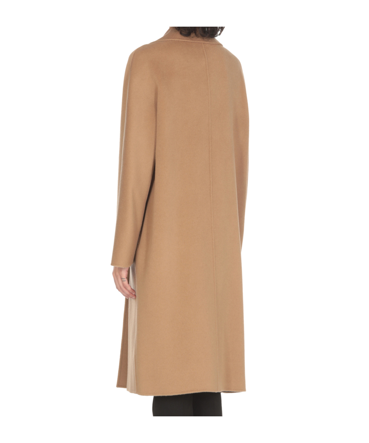 Max Mara Double-breasted Coat In Green
