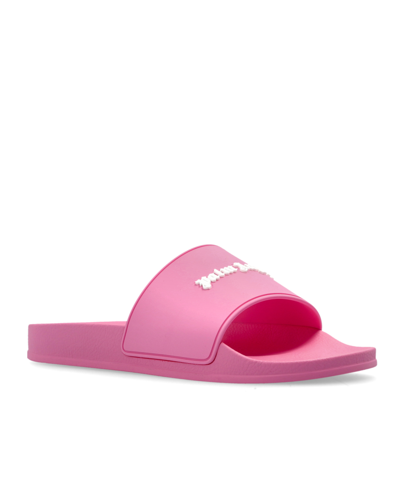 Palm Angels Round Head Slippers In Pink
