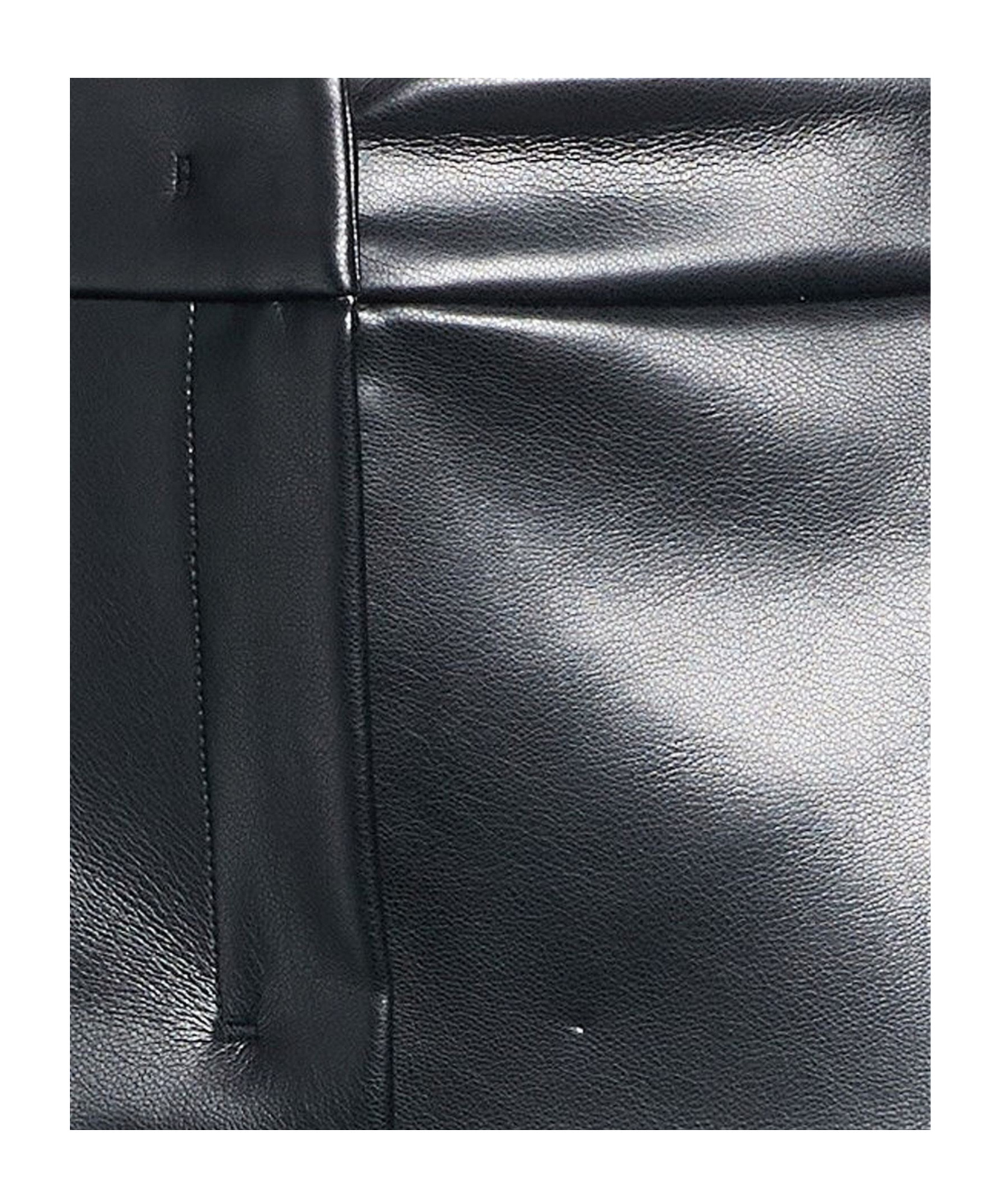 Max Mara Solid Color Bootcut Pants In Black