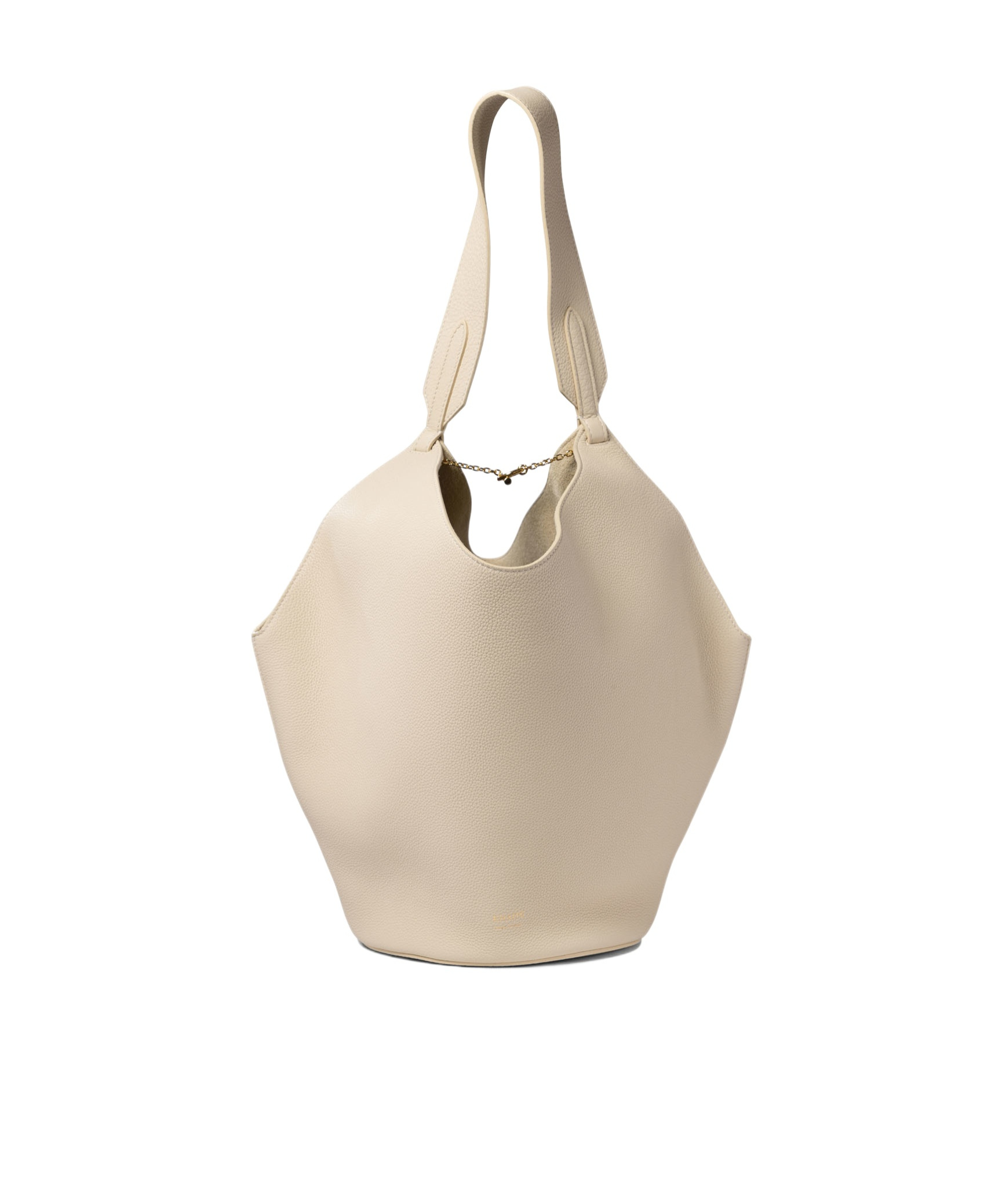 Khaite Lotus Small Shoulder Bag In Nude