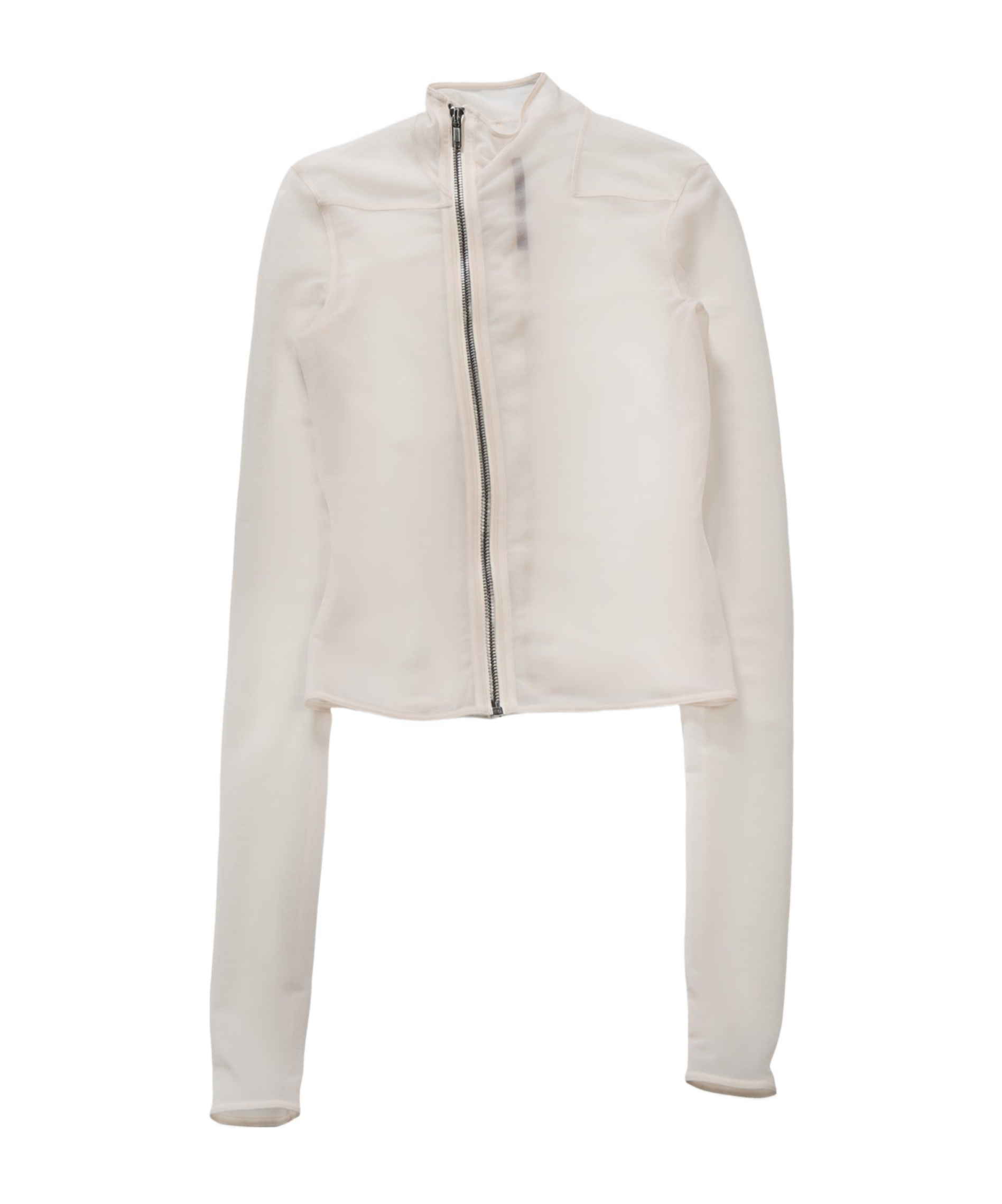 Rick Owens High Collar Long Sleeve Casual Jacket