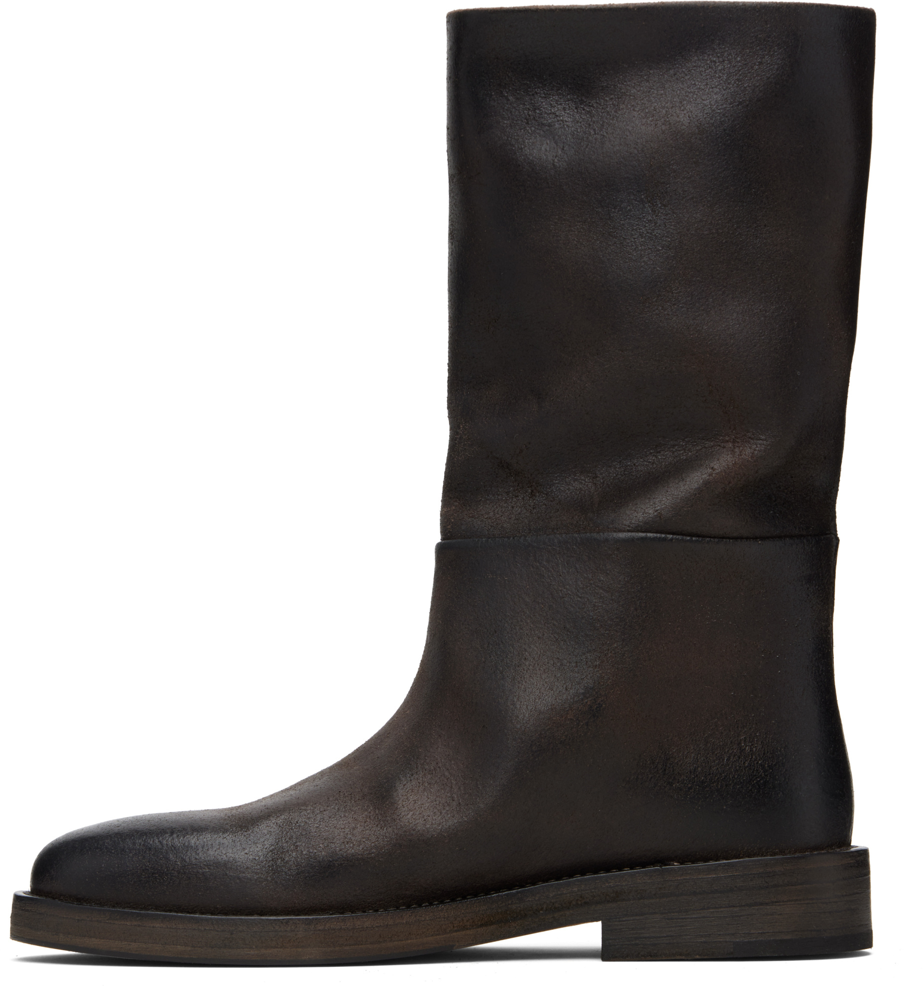 Marsèll Tubetto Ankle Boots In Black