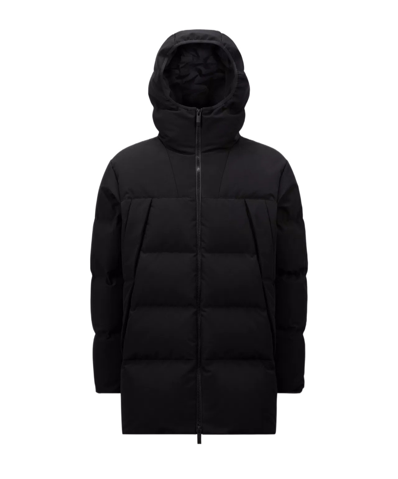 Moncler Valmaron Quilted Shell Jacket In Black