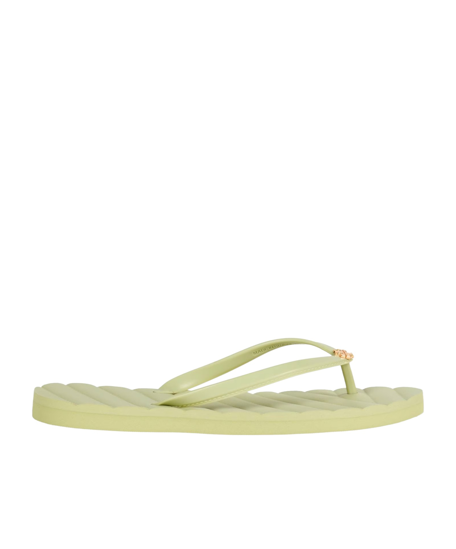 Tory Burch Minimalist Comfortable Non-slip Flip-flops In Nude