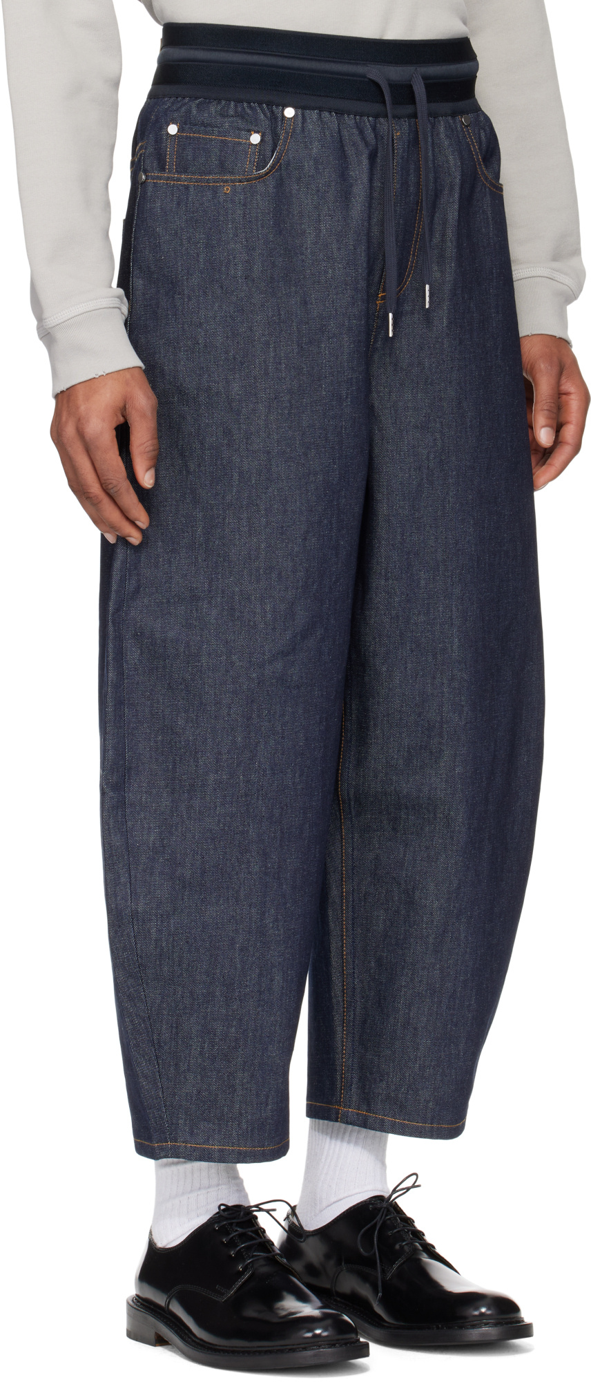 HELMUT LANG COCOON PULL-ON JEANS