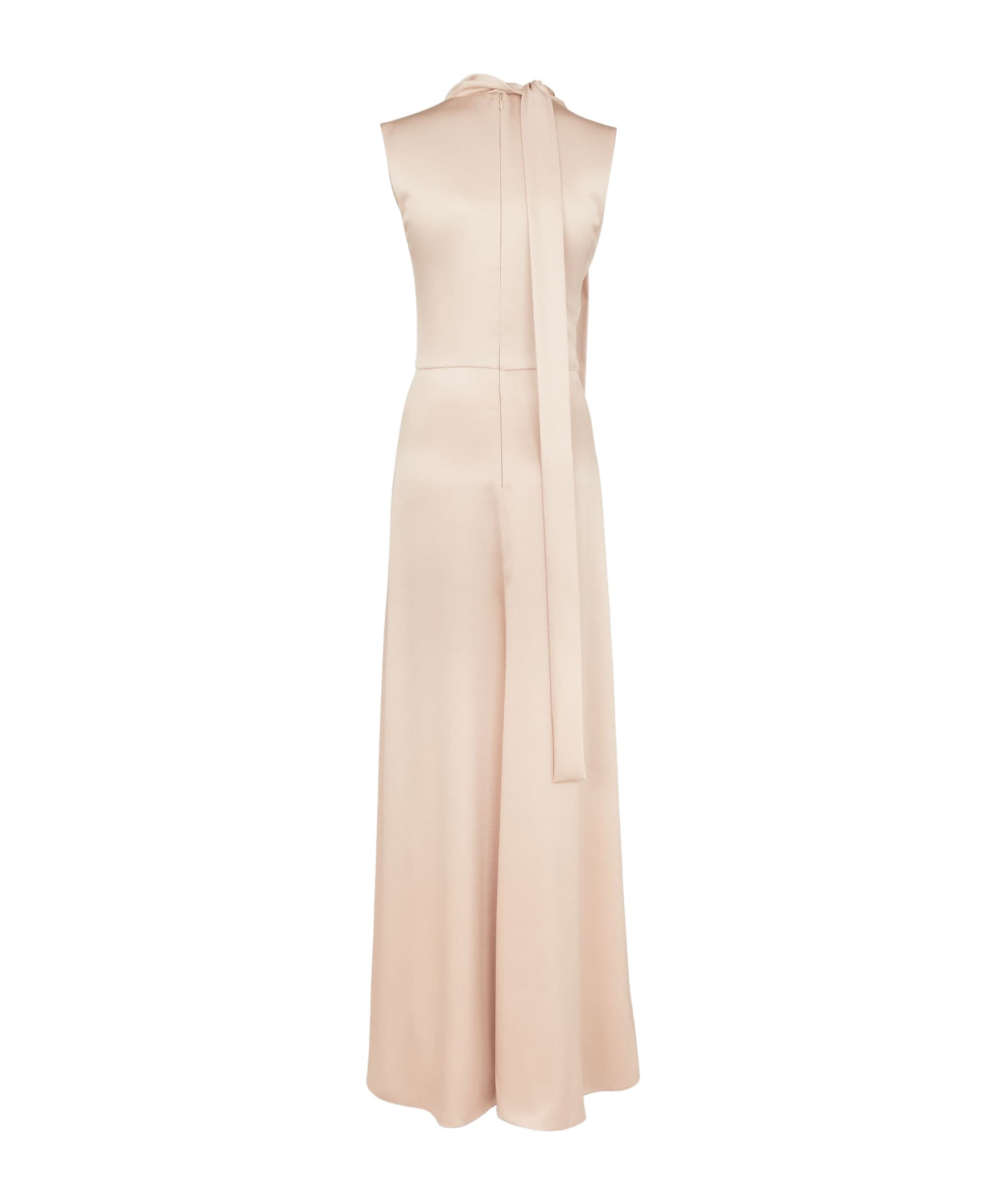 Fendi Sleeveless Dress In Nude