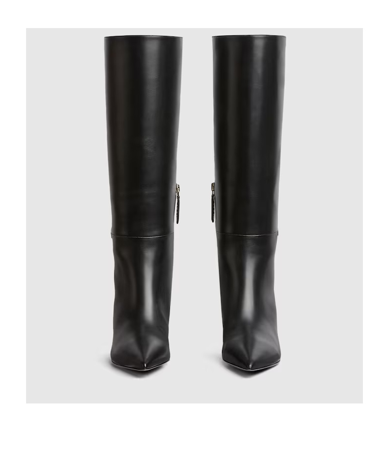 Gucci Signoria Leather Knee-high Boots