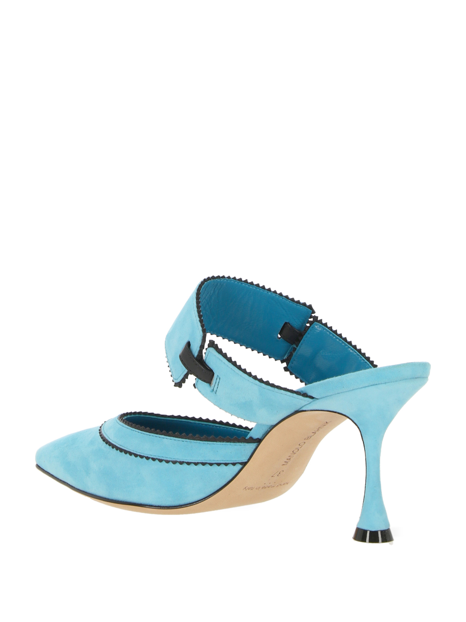 MANOLO BLAHNIK POINTED HIGH-HEELED SANDALS