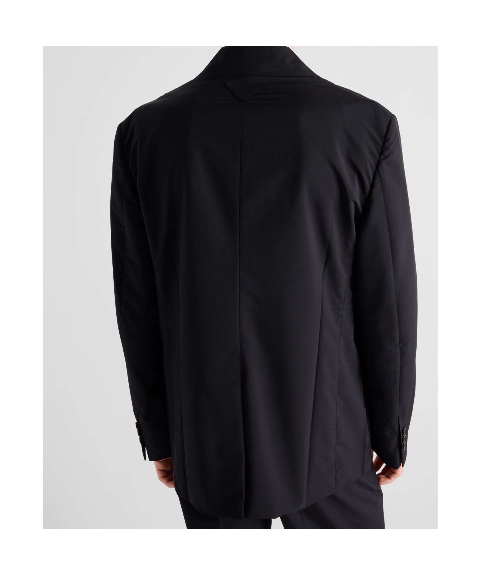 PRADA SINGLE-BREASTED WOOL BLEND JACKET