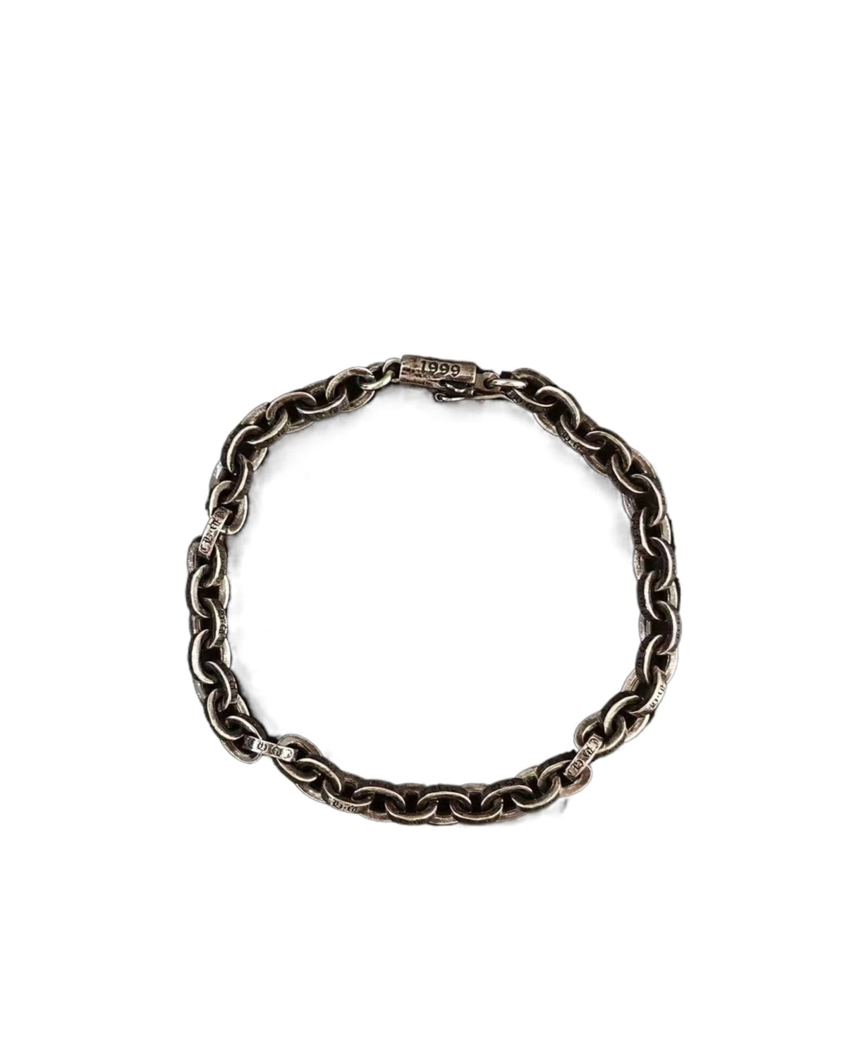 Chrome Hearts Chain Bracelet In Burgundy